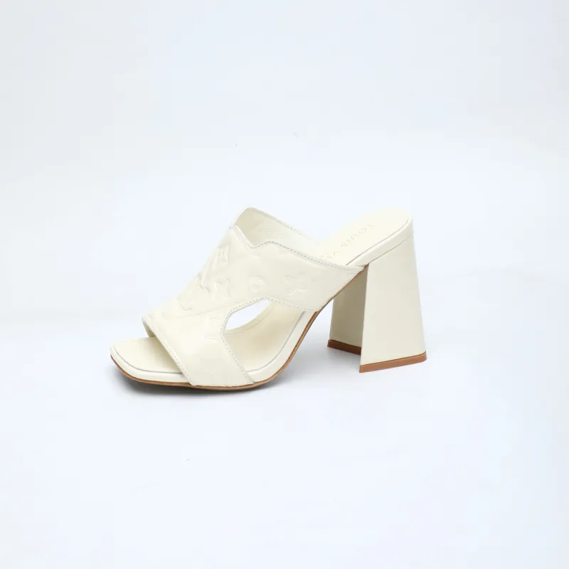 Louis Vuitton Shoes for Womens Louis Vuitton Slippers Heel height:9cm #A60934