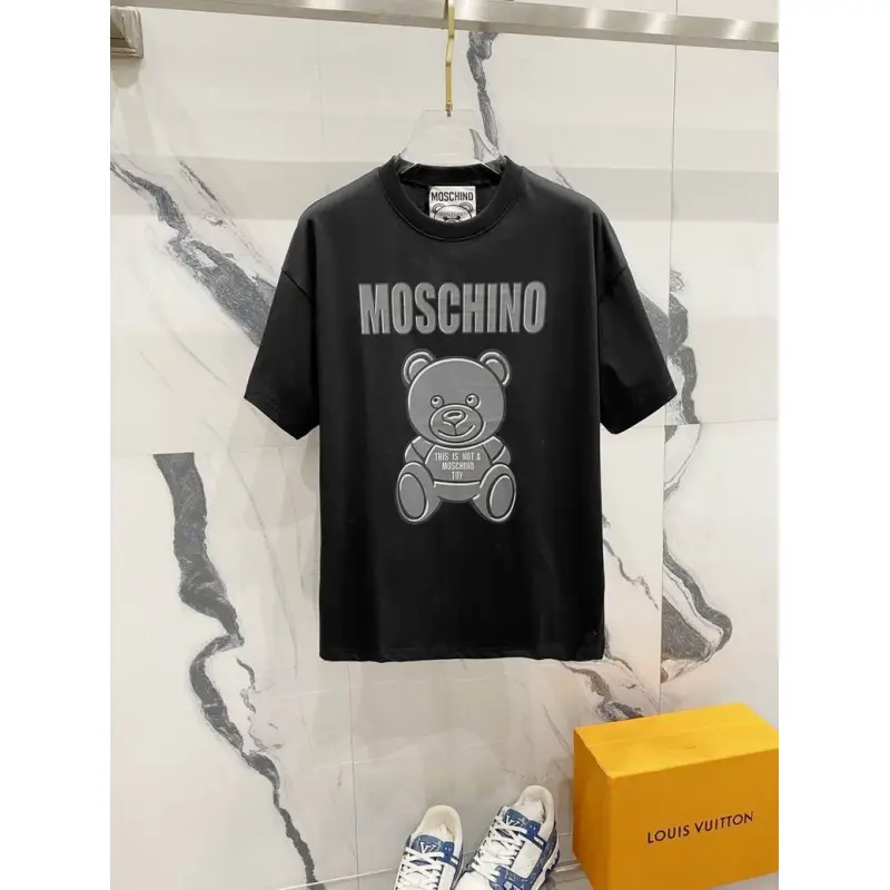 Moschino T-Shirts bear Black/White/Grey #A47281