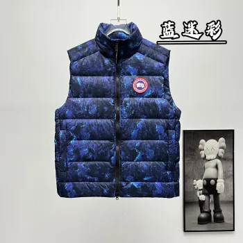 Ca*Goose New Arrival Stand-Collar Down Vest for Women/Men Winter Essential Luxury Outerwear #A57861