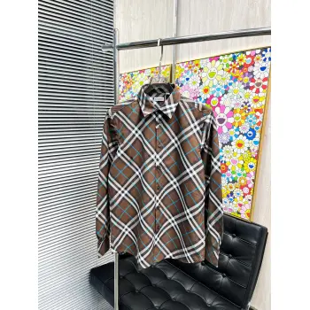 Burberry Shirts for Mens Burberry Long-Sleeved Shirts #A58488