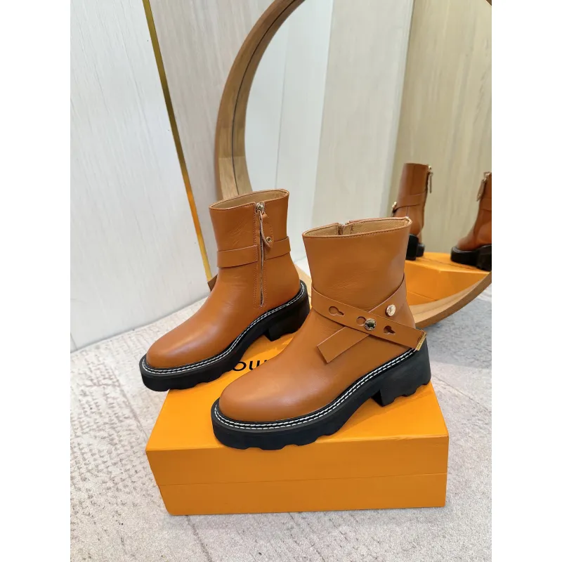 Louis Vuitton Beaubourg Boots for Womens Louis Vuitton boots #A54819