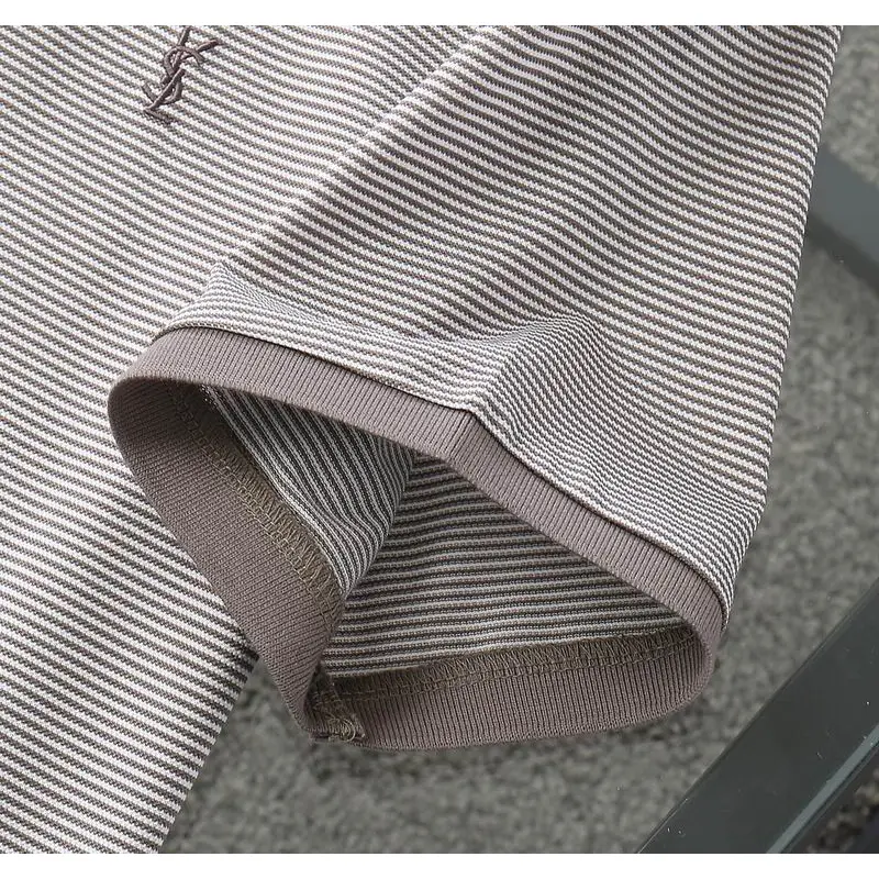 YSL T-Shirts Polo for MEN stripe #A46704