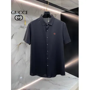 Gucci shirts for Gucci short-sleeved shirts for men #A65070