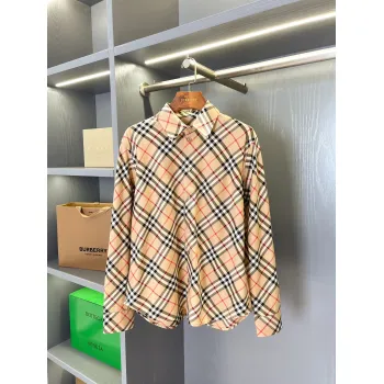Burberry Shirts for Burberry Mens AAA+ Burberry Long-Sleeved Shirts #A58525