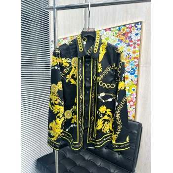 Versace Shirts for Versace Long-Sleeved Shirts for men #A55469