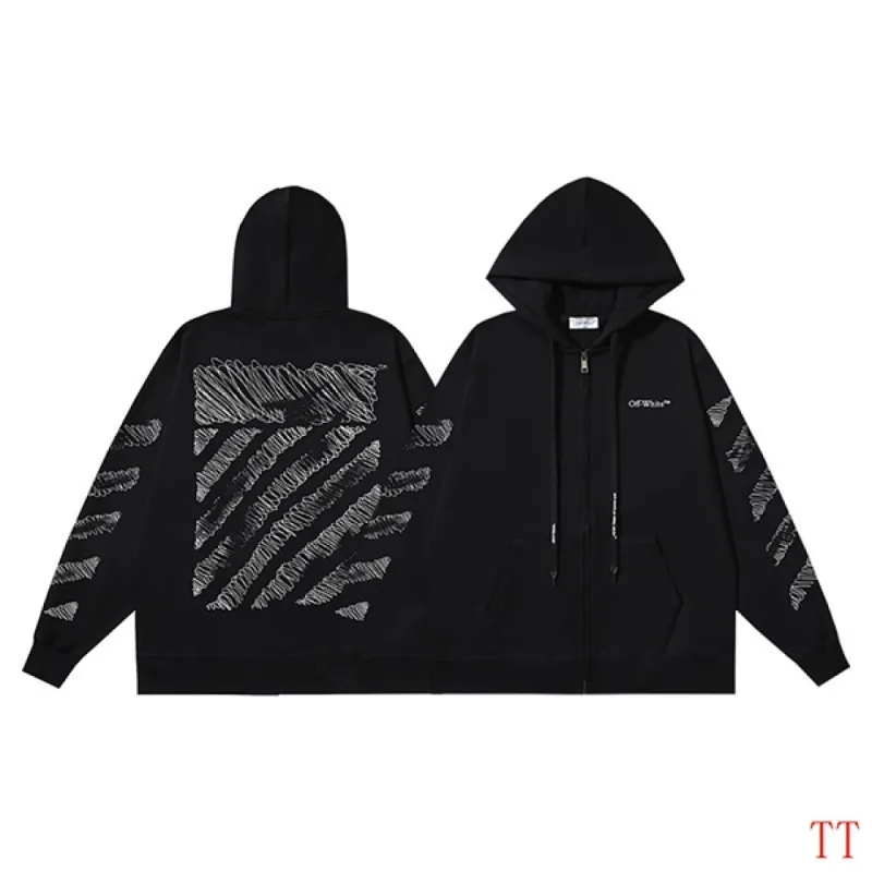 Off-White Hoodies for MEN pure cotton 420g #A58711