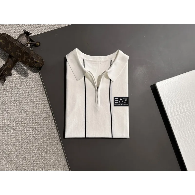 Arm*ni T-Shirts for MEN Pure cotton, good texture #A49355