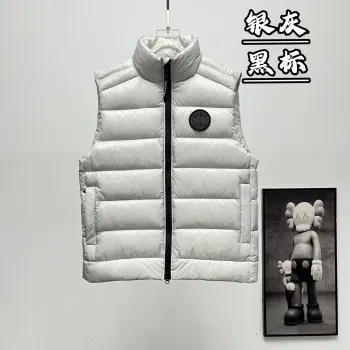 Ca*Goose New Arrival Stand-Collar Down Vest for Women/Men Winter Essential Luxury Outerwear #A57858