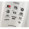 Balenciaga Gucci T-shirts for Men  Balenciaga Logo Print Pink/White/Grey #A54096