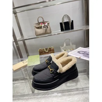 Gucci Shoes for Women Gucci Boots snow boots heel height:3cm #A58295