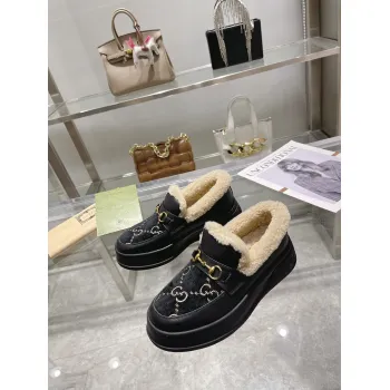 Gucci Shoes for Women Gucci Boots snow boots heel height:3cm #A58287