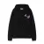 Off - White Black Hoodie With Colorful Butterfly And Arrow Graphic #A54447