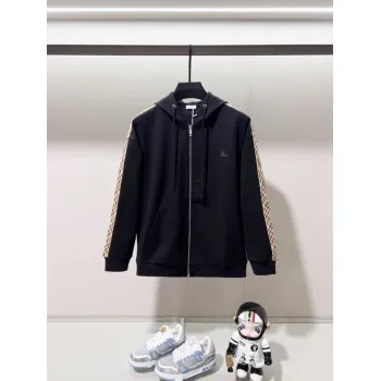 Burberry Jackets for Men Black/Beige #A54617