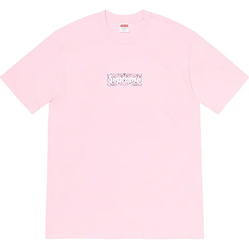SUPREME Bandana Box Logo TEE (5 colors) #99117648 SUPREME Bandana Box Logo TEE (5 colors) #99117648