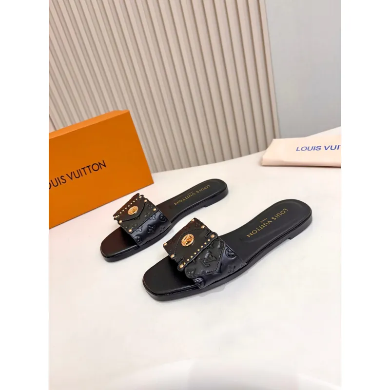 Louis Vuitton Shoes for Womens Louis Vuitton Slippers #A61914