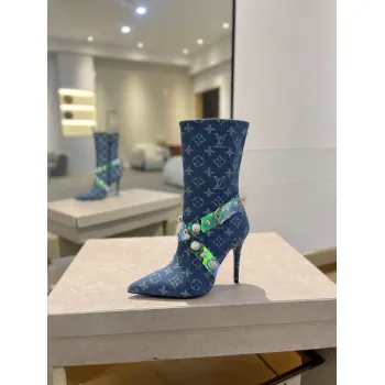 Louis Vuitton Shoes for Womens Louis Vuitton boots heel height:10cm #A58313