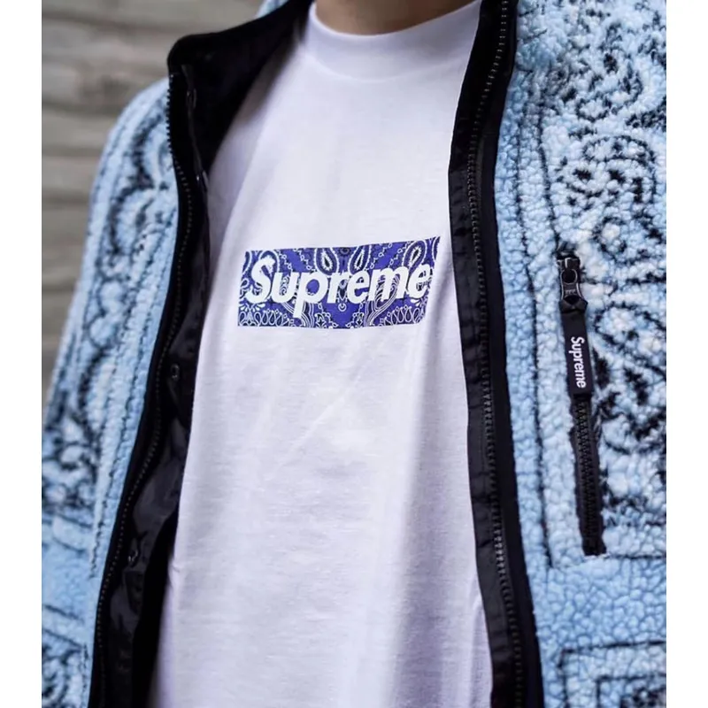 SUPREME Bandana Box Logo TEE (5 colors) #99117648 SUPREME Bandana Box Logo TEE (5 colors) #99117648