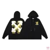 Off-White Hoodies for MEN pure cotton 420g #A58707