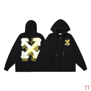 Off-White Hoodies for MEN pure cotton 420g #A58707