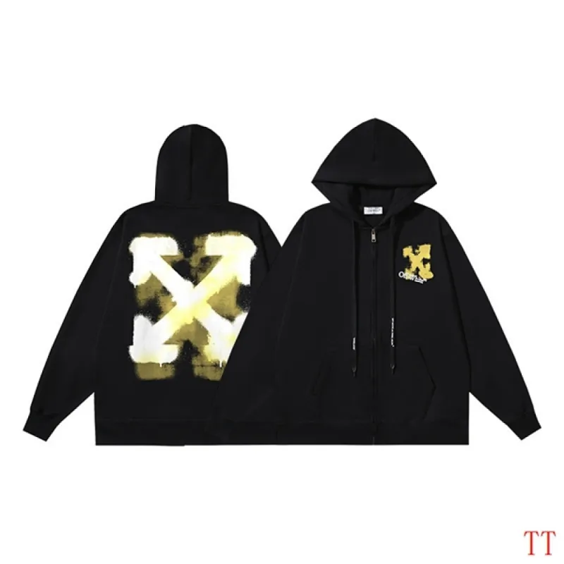 Off-White Hoodies for MEN pure cotton 420g #A58707