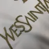 YSL T-Shirts for MEN Black/White #A53132
