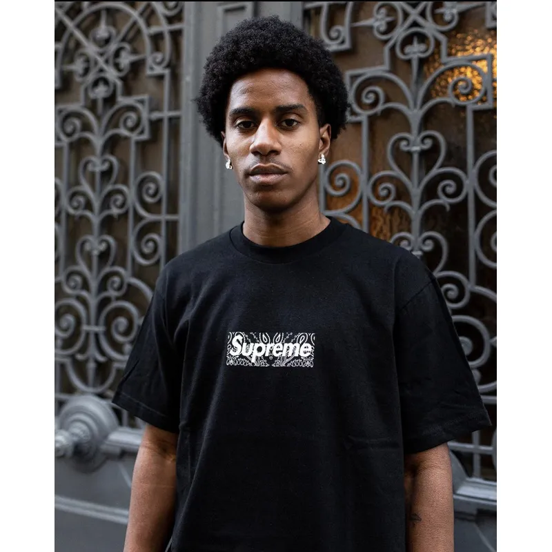SUPREME Bandana Box Logo TEE (5 colors) #99117648 SUPREME Bandana Box Logo TEE (5 colors) #99117648