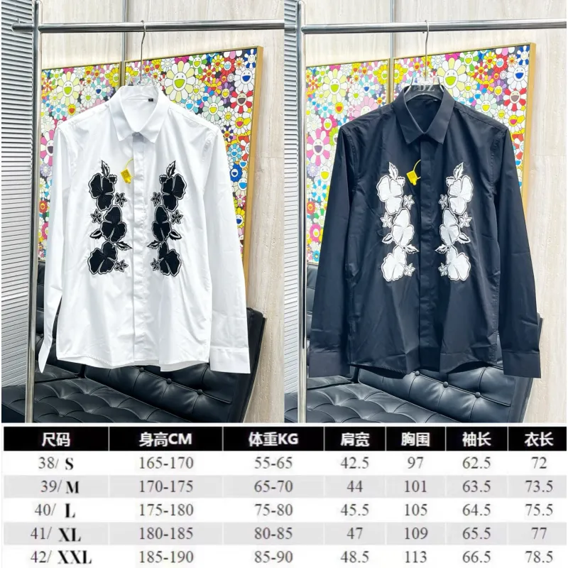 Alexander McQueen Shirts for Alexander McQueen Long-Sleeved Shirts for men #A58451