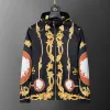Versace Mens Baroque  Printed Hooded Jacket #A54237