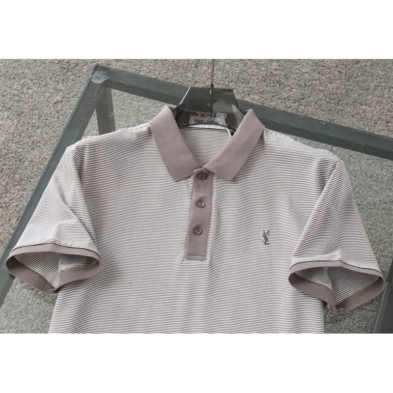 YSL T-Shirts Polo for MEN stripe #A46704