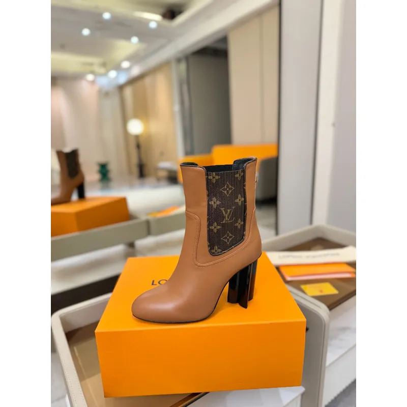 Louis Vuitton Shoes for Womens Louis Vuitton boots heel height:9cm #A58304