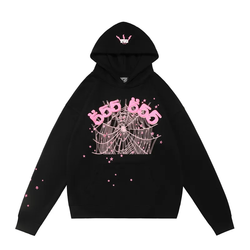 Sp5der Hoodies for MEN Black #A50436