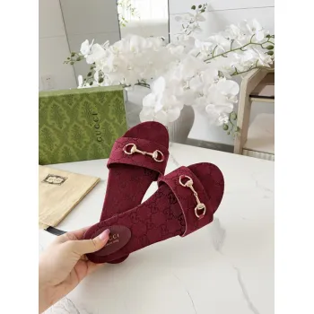 Gucci Shoes for Womens Gucci Slippers #A52049