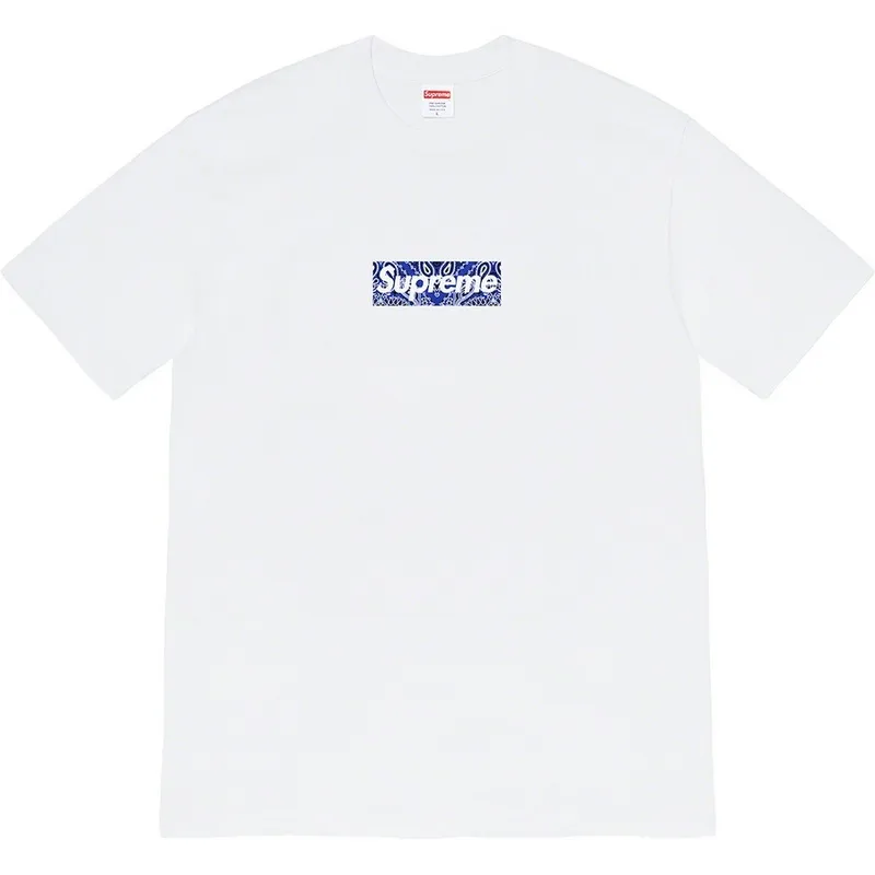 SUPREME Bandana Box Logo TEE (5 colors) #99117648 SUPREME Bandana Box Logo TEE (5 colors) #99117648