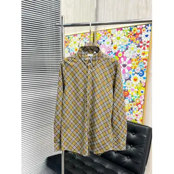 Burberry Shirts for Mens Burberry Long-Sleeved Shirts #A58494