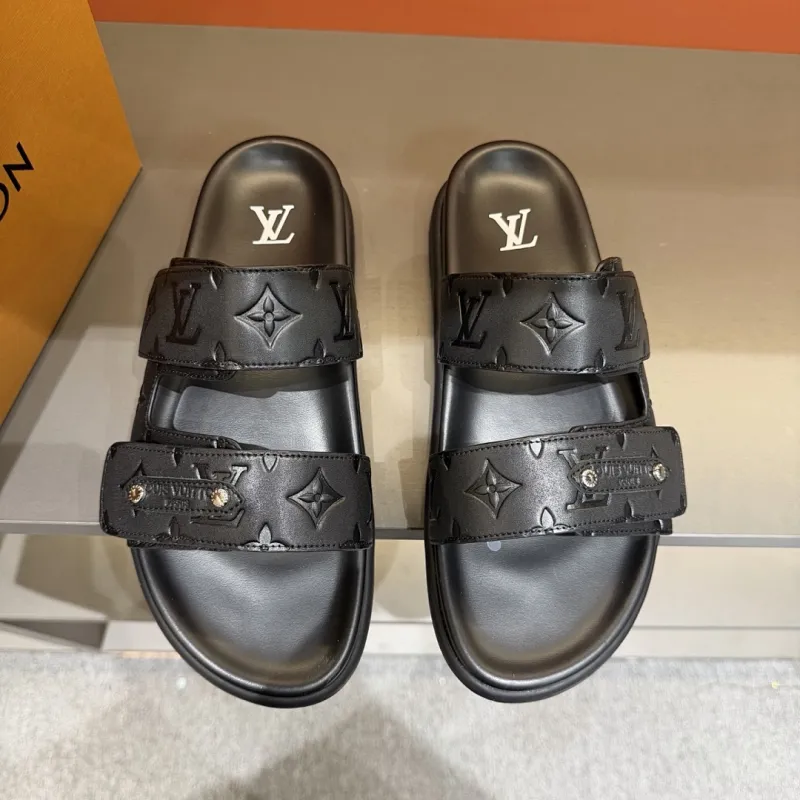 Louis Vuitton Shoes for Mens Louis Vuitton Slippers #A62468