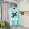 Gucci Mens AAA T-shirts Gucci Cat Embroidery T-shirt Mens #A53735
