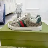 Gucci ACE SNEAKER WITH WEB UNISEX AAA Quality #A31378