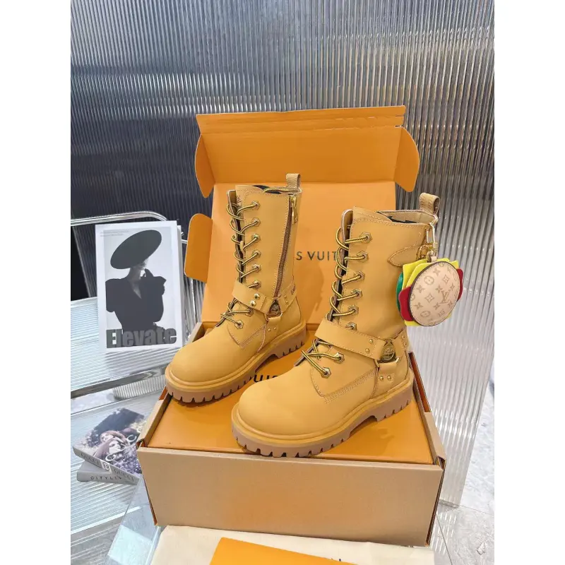 Louis Vuitton XTimberland Boots for Louis Vuitton Unisex Shoes #A54591