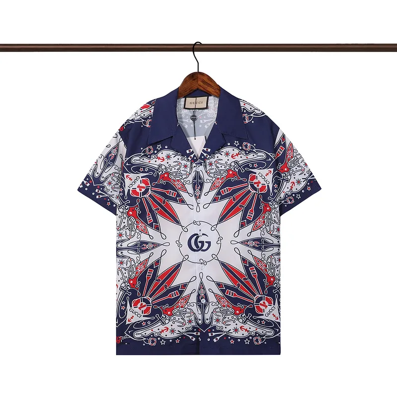 Gucci shirts for Gucci short-sleeved shirts for men #A38652