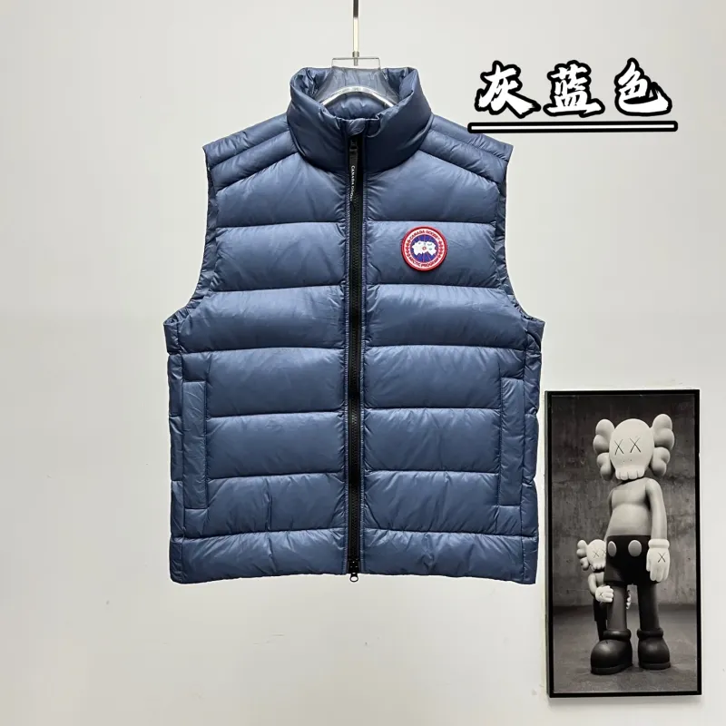 Ca*Goose New Arrival Stand-Collar Down Vest for Women/Men Winter Essential Luxury Outerwear #A57860