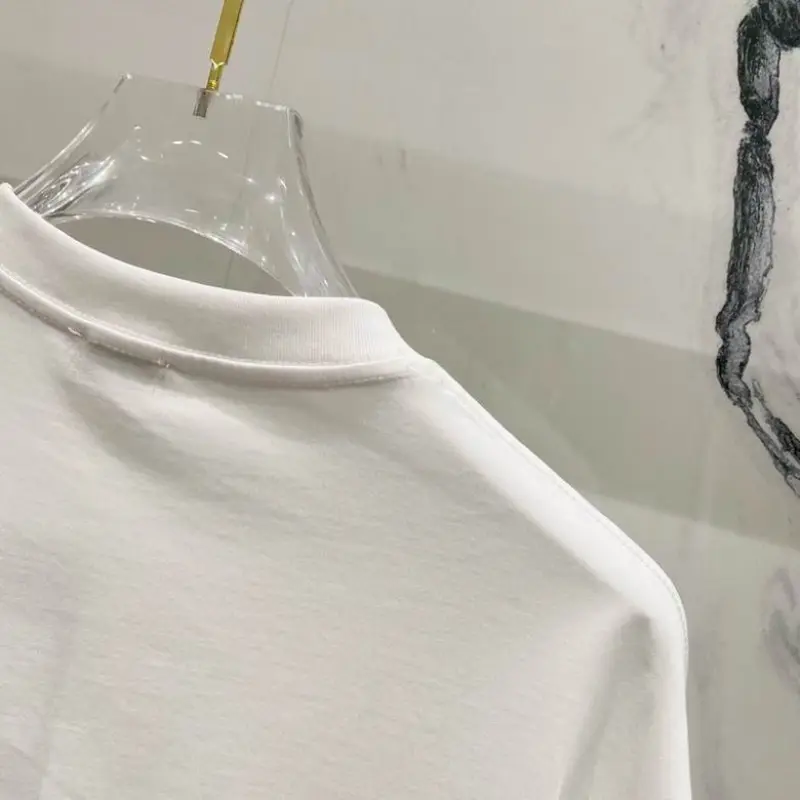 YSL T-Shirts for MEN Black/White #A47062