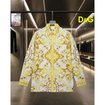 D&G Shirts for D&G Long-Sleeved Shirts For Men #A45730
