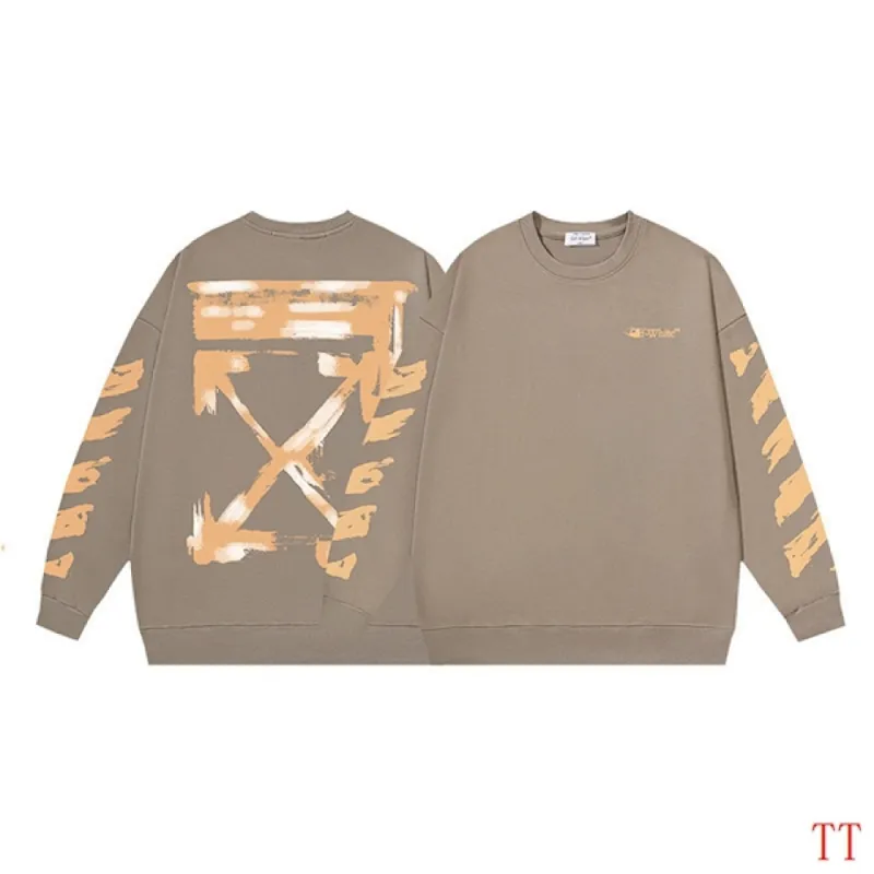 Off-White Hoodies for MEN pure cotton 400g #A58713 Off-White Hoodies for MEN pure cotton 400g #A58713