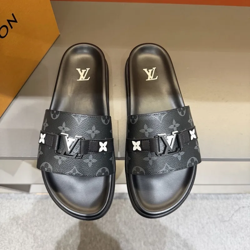 Louis Vuitton Shoes for Mens Louis Vuitton Slippers #A62465
