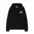 Off - White Black Hoodie With Colorful Embroidered Logo for Streetwear Fans #A54451