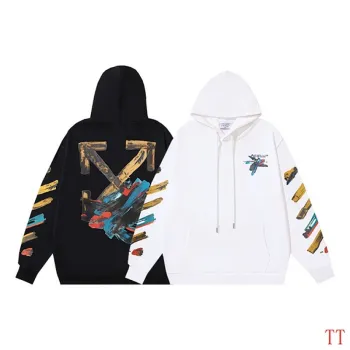 Off-White Hoodies for MEN pure cotton 400g #A58712
