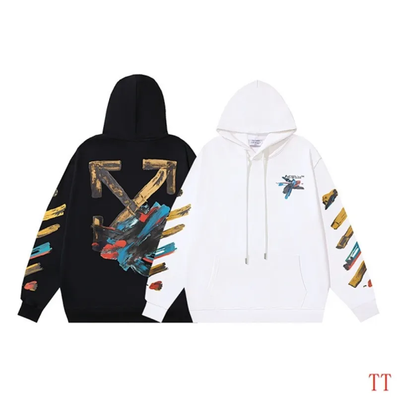 Off-White Hoodies for MEN pure cotton 400g #A58712 Off-White Hoodies for MEN pure cotton 400g #A58712