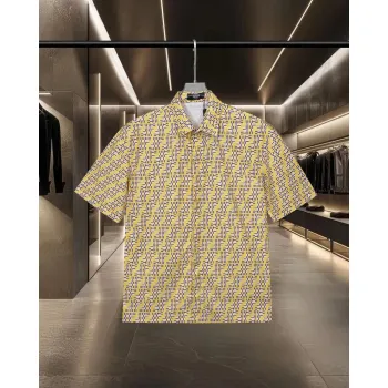 Fendi Shirts for Fendi Short-Sleeved Shirts for men #A51494