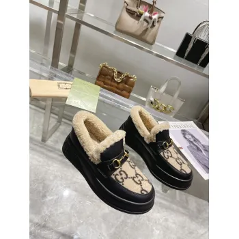 Gucci Shoes for Women Gucci Boots snow boots heel height:3cm #A58292