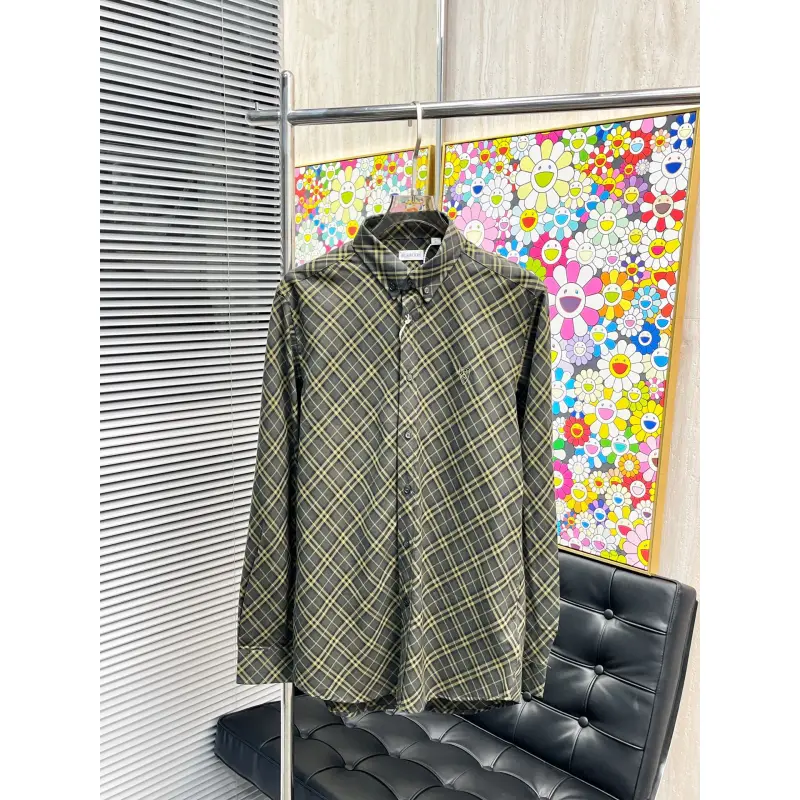 Burberry Shirts for Mens Burberry Long-Sleeved Shirts #A58493